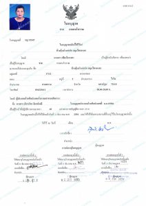 ใบอนุญาตขายยาแผนโบราณ